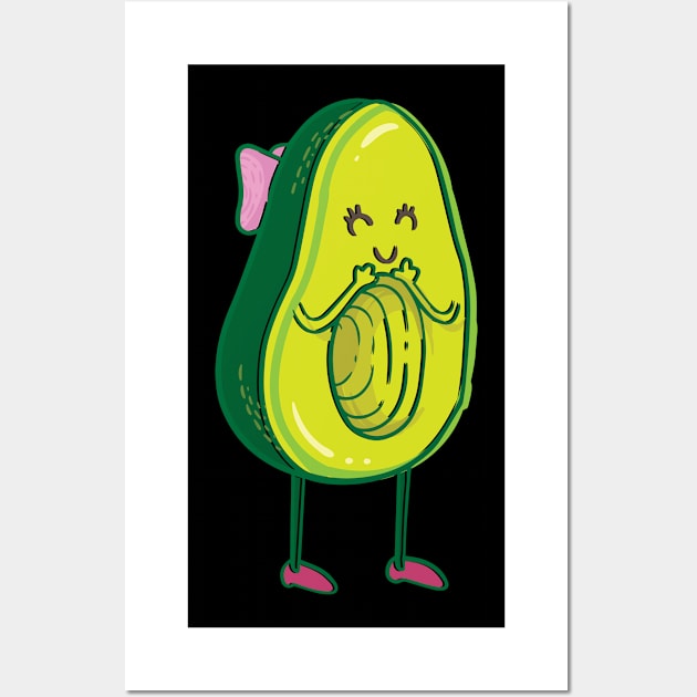 Avocado Wedding Proposal Marriage Part 2 Wall Art by Shirtbubble